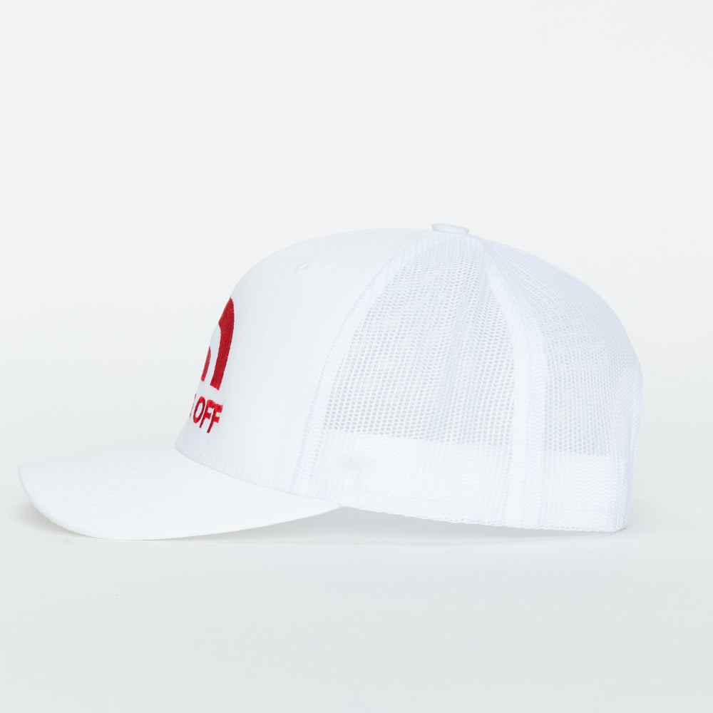 Woke Off "Bullseye" Hat- White
