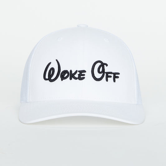 Woke Off "Goofy" Hat- White
