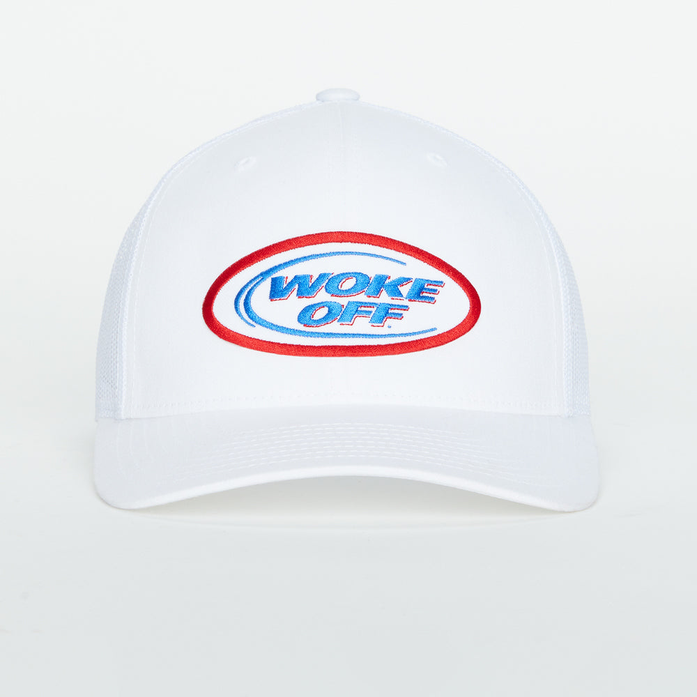 Woke Off "Hey Bud" Hat- White