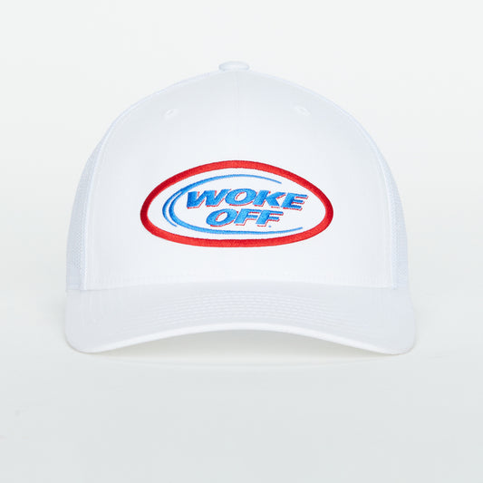 Woke Off "Hey Bud" Hat- White