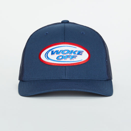 Woke Off "Hey Bud" Hat- Navy